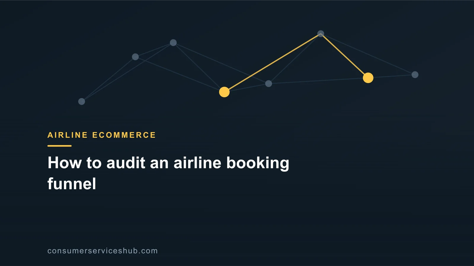 Cover: How to audit an airline booking funnel