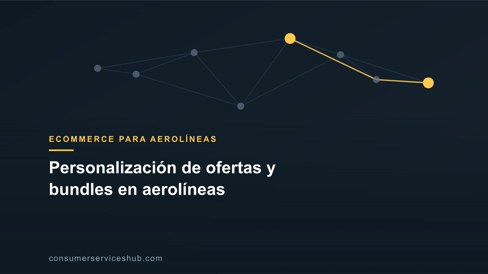 Portada: Personalización de ofertas y bundles en aerolíneas