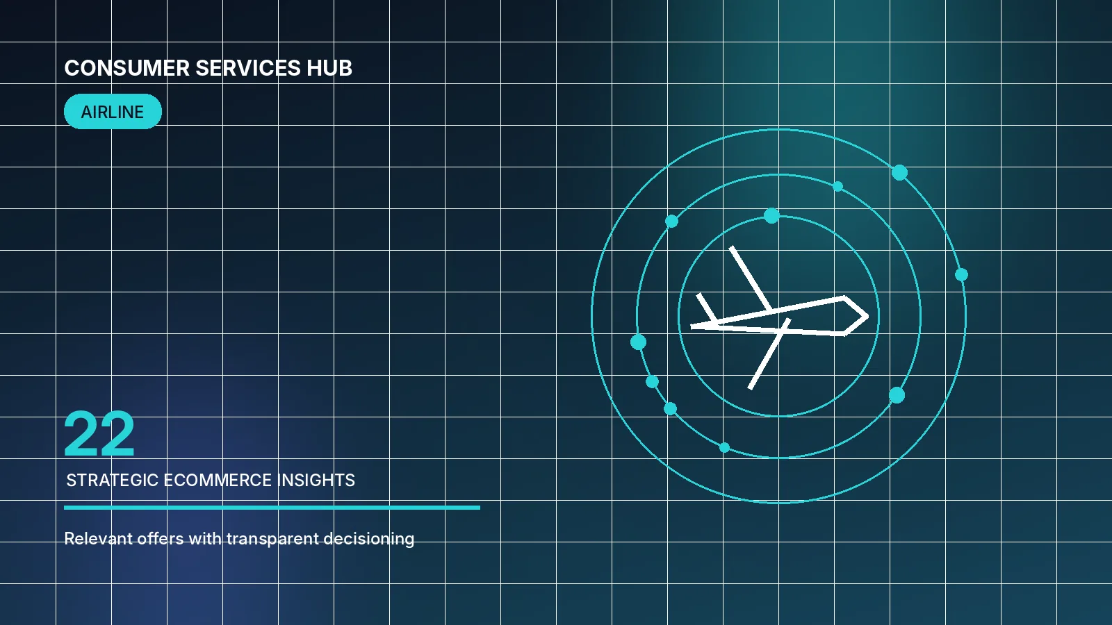 Abstract editorial illustration for the article “Personalising airline offers and bundles”.