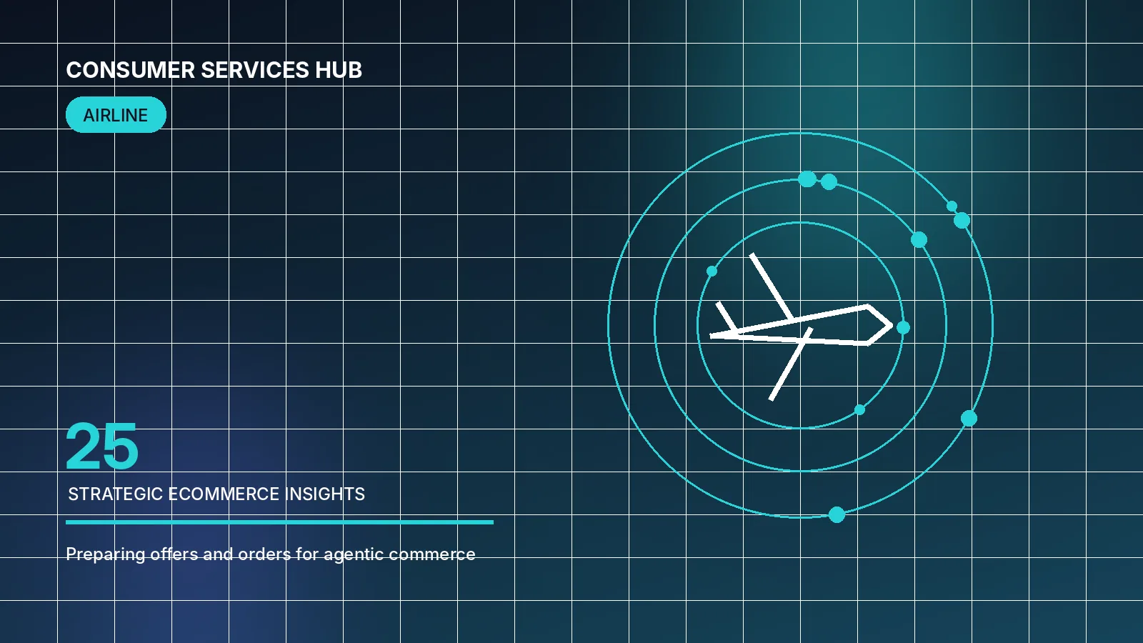 Abstract editorial illustration for the article “How AI agents may reshape airline distribution”.