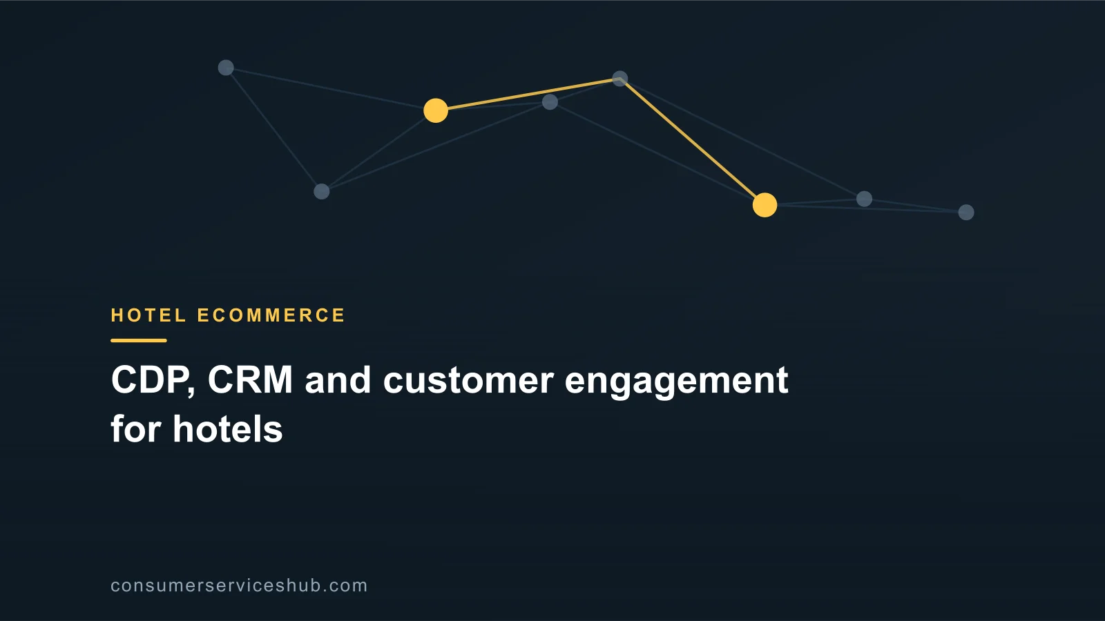 Cover: CDP, CRM and customer engagement for hotels