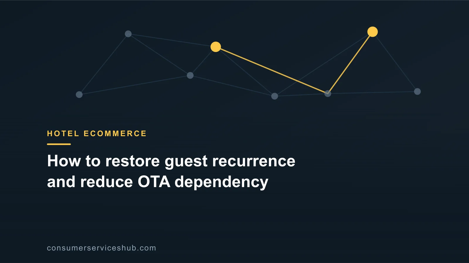 Cover: How to restore guest recurrence and reduce OTA dependency