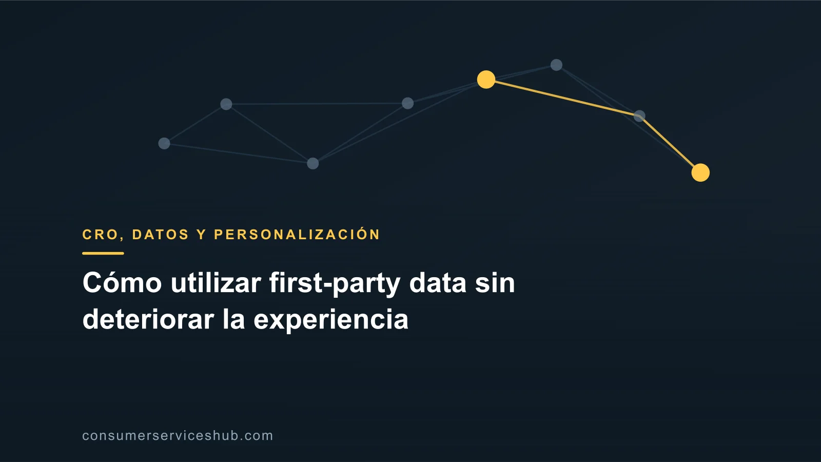 Portada: Cómo utilizar first-party data sin deteriorar la experiencia