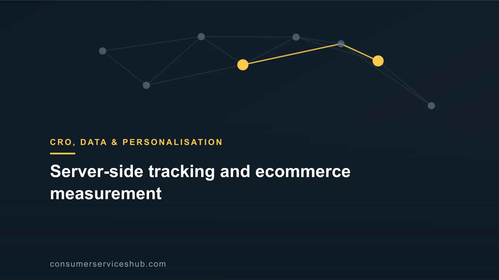 Cover: Server-side tracking and ecommerce measurement