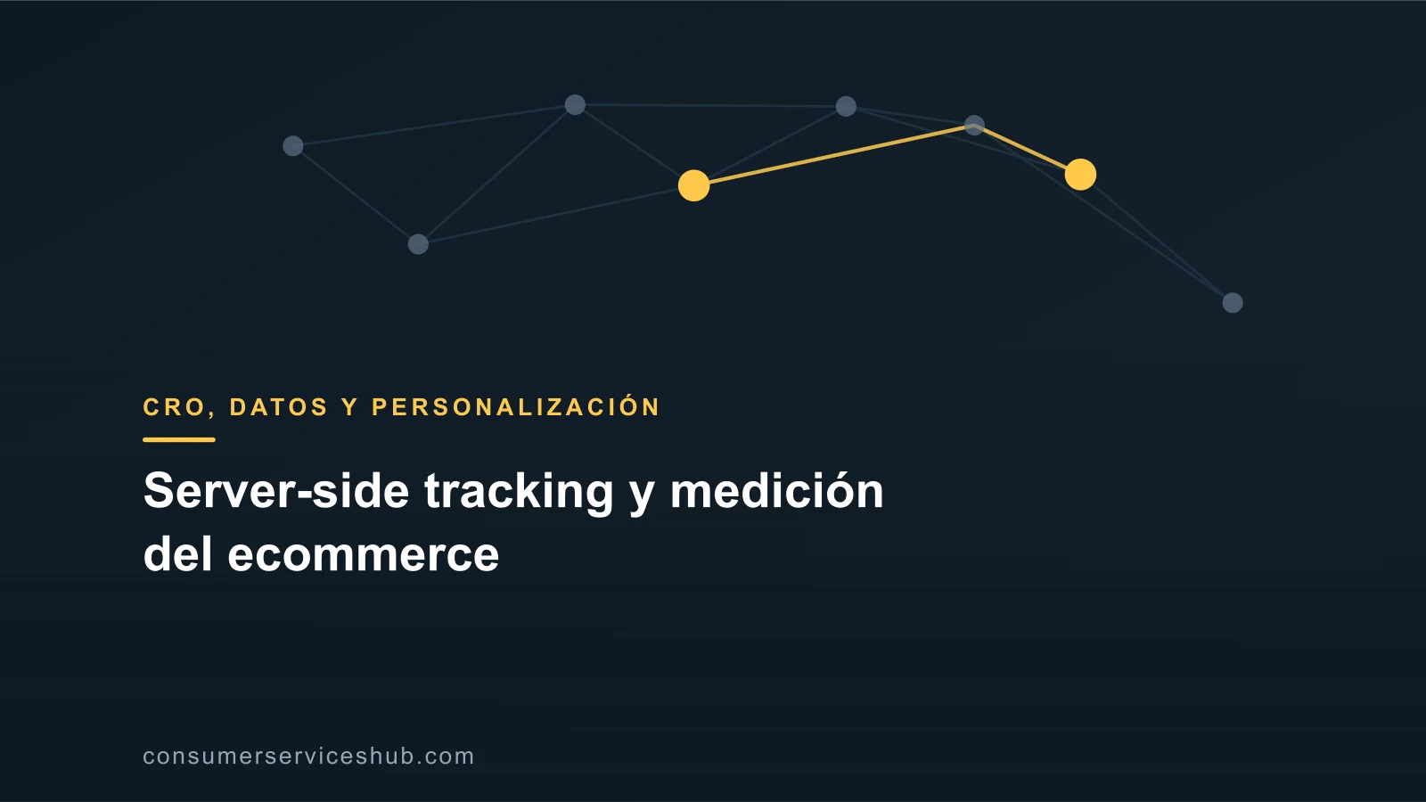Portada: Server-side tracking y medición del ecommerce