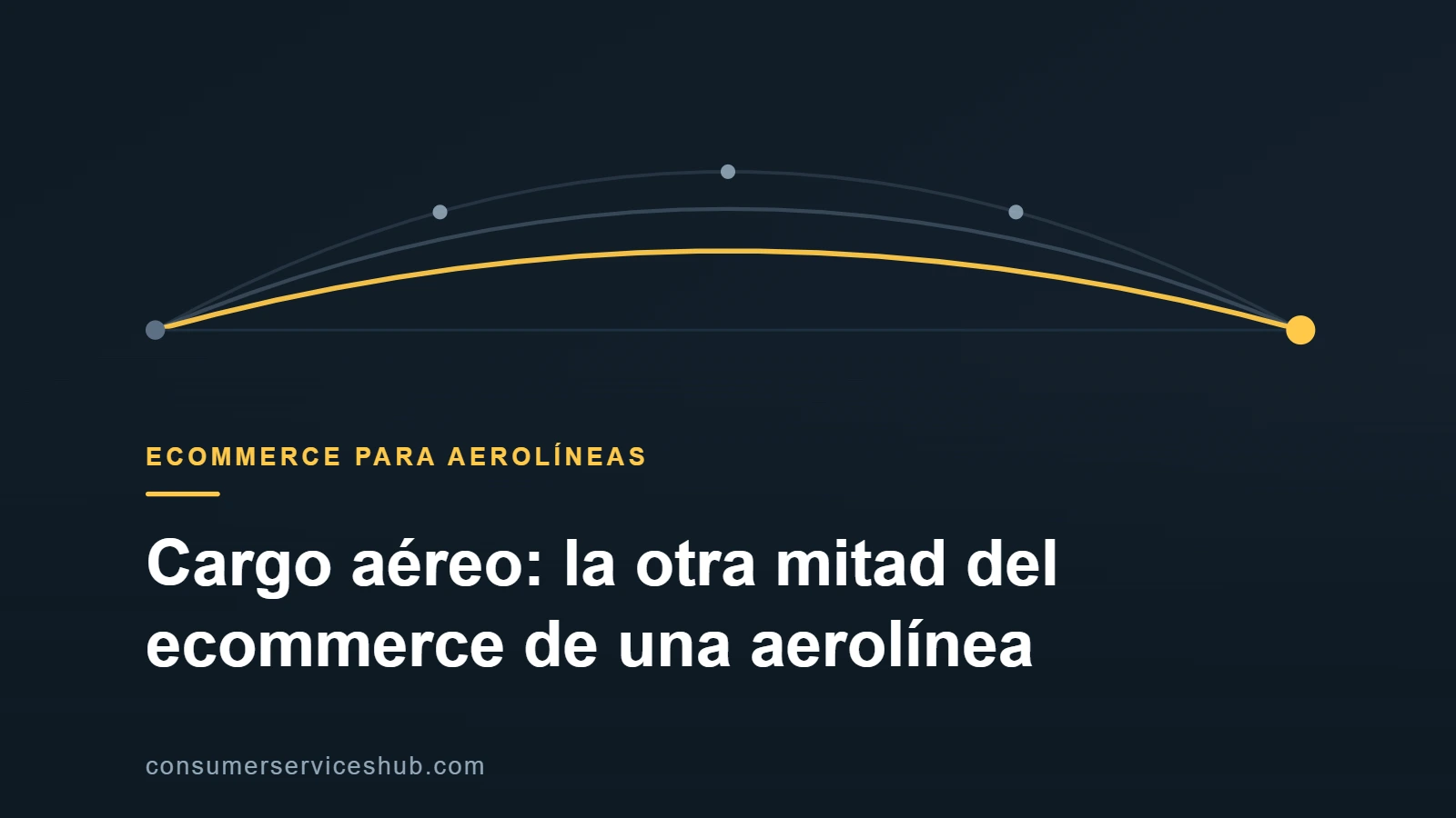 Ilustración abstracta de arcos de trayectoria paralelos que representan flujos de capacidad de carga aérea.