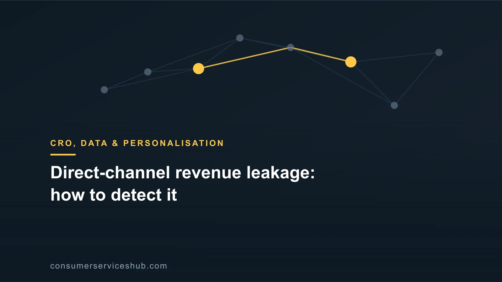 Cover: Direct-channel revenue leakage: how to detect it
