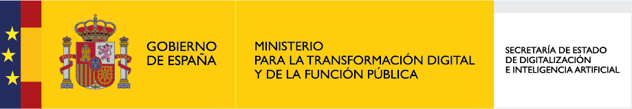 Gobierno de España - Ministerio para la Transformación Digital